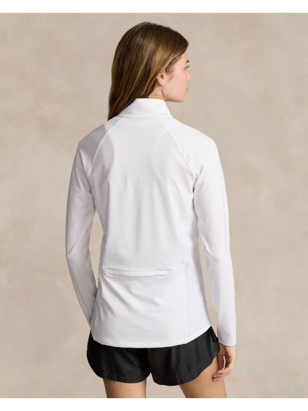 NEW RLX Ralph Lauren Women's M Jersey Quarter-Zip Pullover • Reg Price $128 - Picture 4 of 5